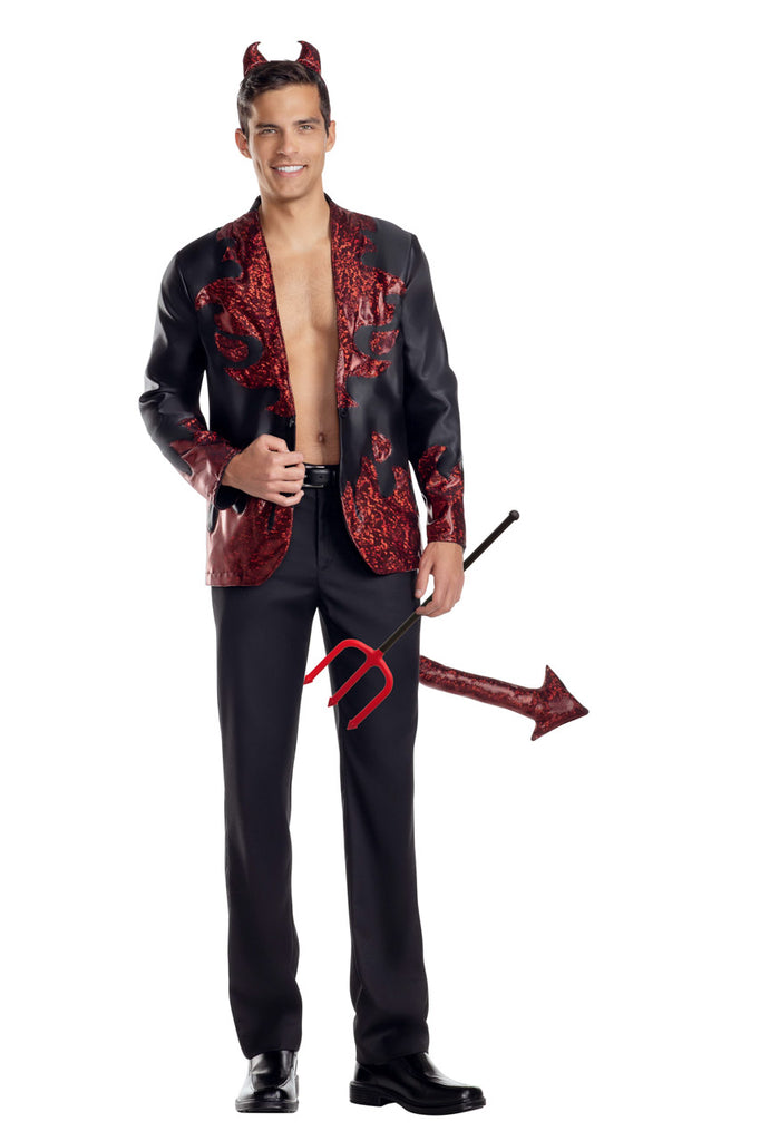 Handsome Devil Costume, Mens Devil Halloween Costume – 3wishes.com